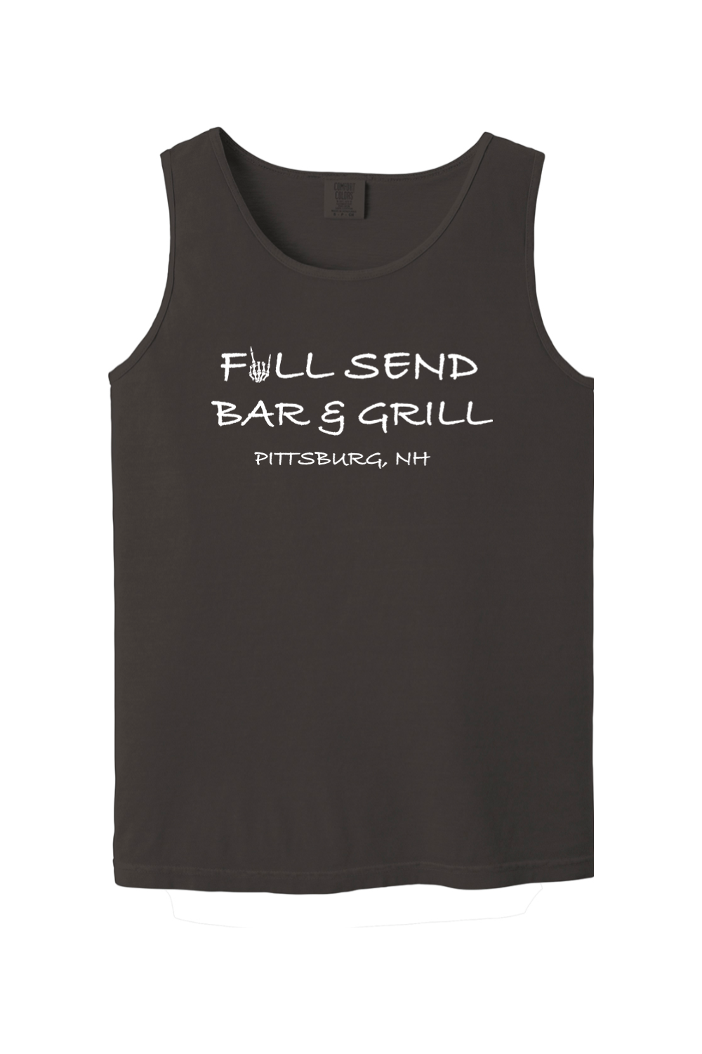 Full Send Hold My Beer Comfort Colors Tank Top