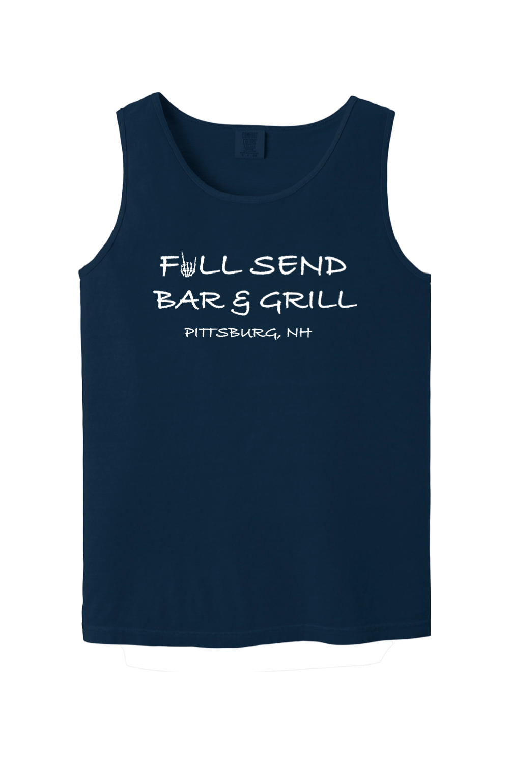 Full Send Hold My Beer Comfort Colors Tank Top