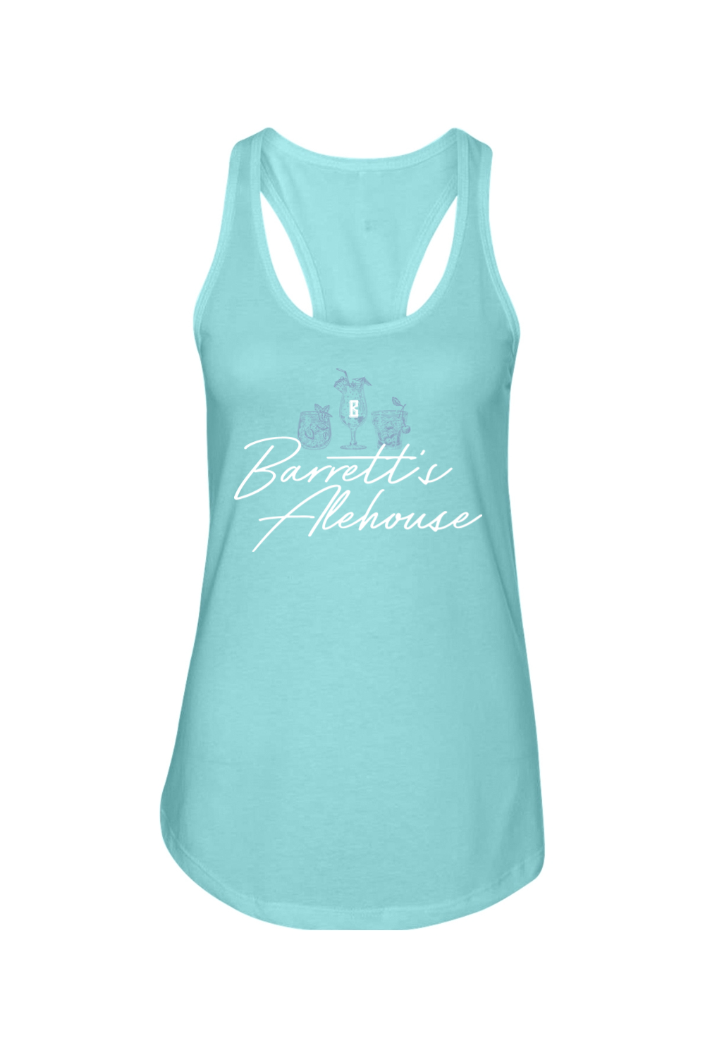 Barrett's Alehouse Summer Cocktail Racerback Tank