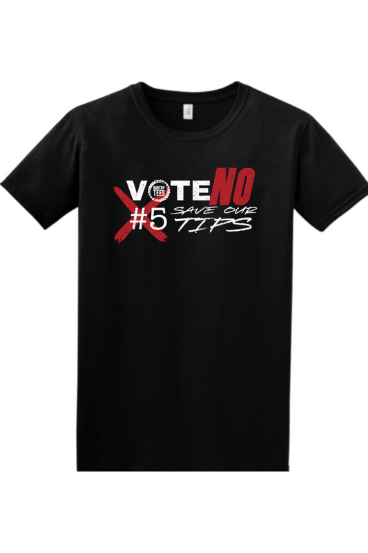 Vote No on #5 Massachusetts T-Shirt - Unisex