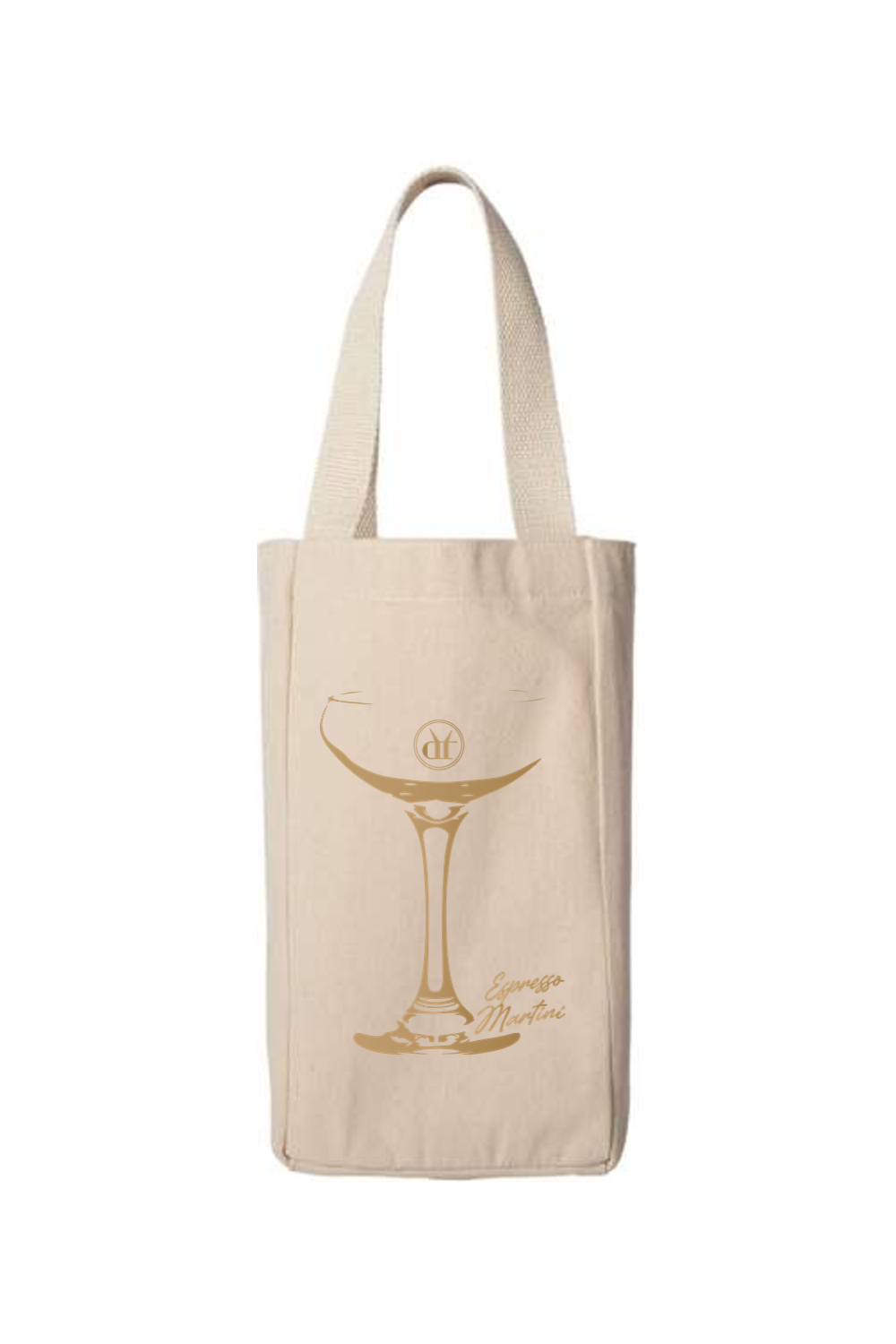 Drink That Double Bottle Tote