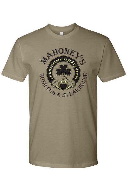 Mahoney's Irish Pub Black Logo Unisex Fitted Crewneck Tee