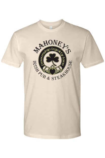 Mahoney's Irish Pub Black Logo Unisex Fitted Crewneck Tee