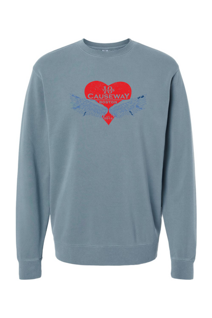 Causeway 10th Anniversary Pigment-Dyed Crewneck Sweatshirt