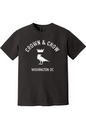 Crown & Crow in White Unisex Garment-Dyed T-shirt