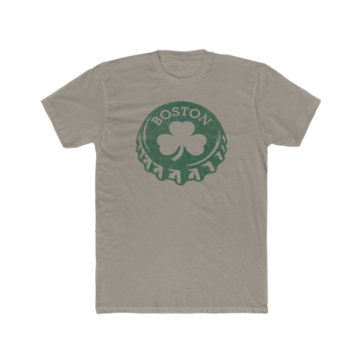 Boston Lucky Shamrock Cap T-Shirt