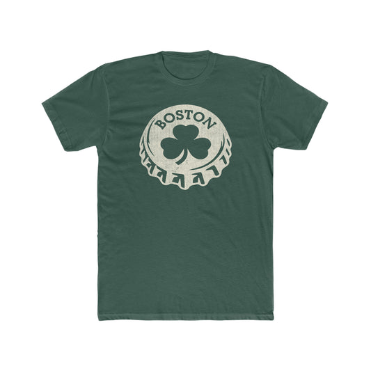 Boston Lucky Shamrock Cap T-Shirt