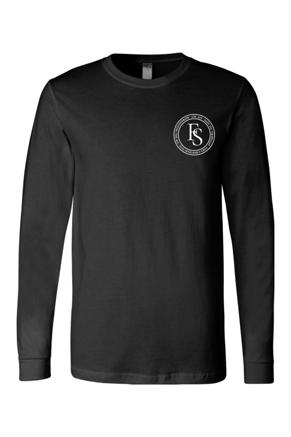Full Send, Hold My Beer Mens Jersey Long Sleeve