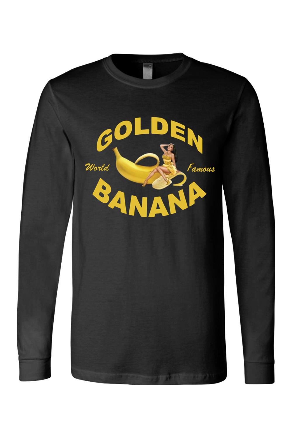 Golden Banana Mens Jersey Long Sleeve Tee