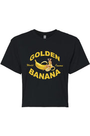 Golden Banana Women’s Cropped Tee