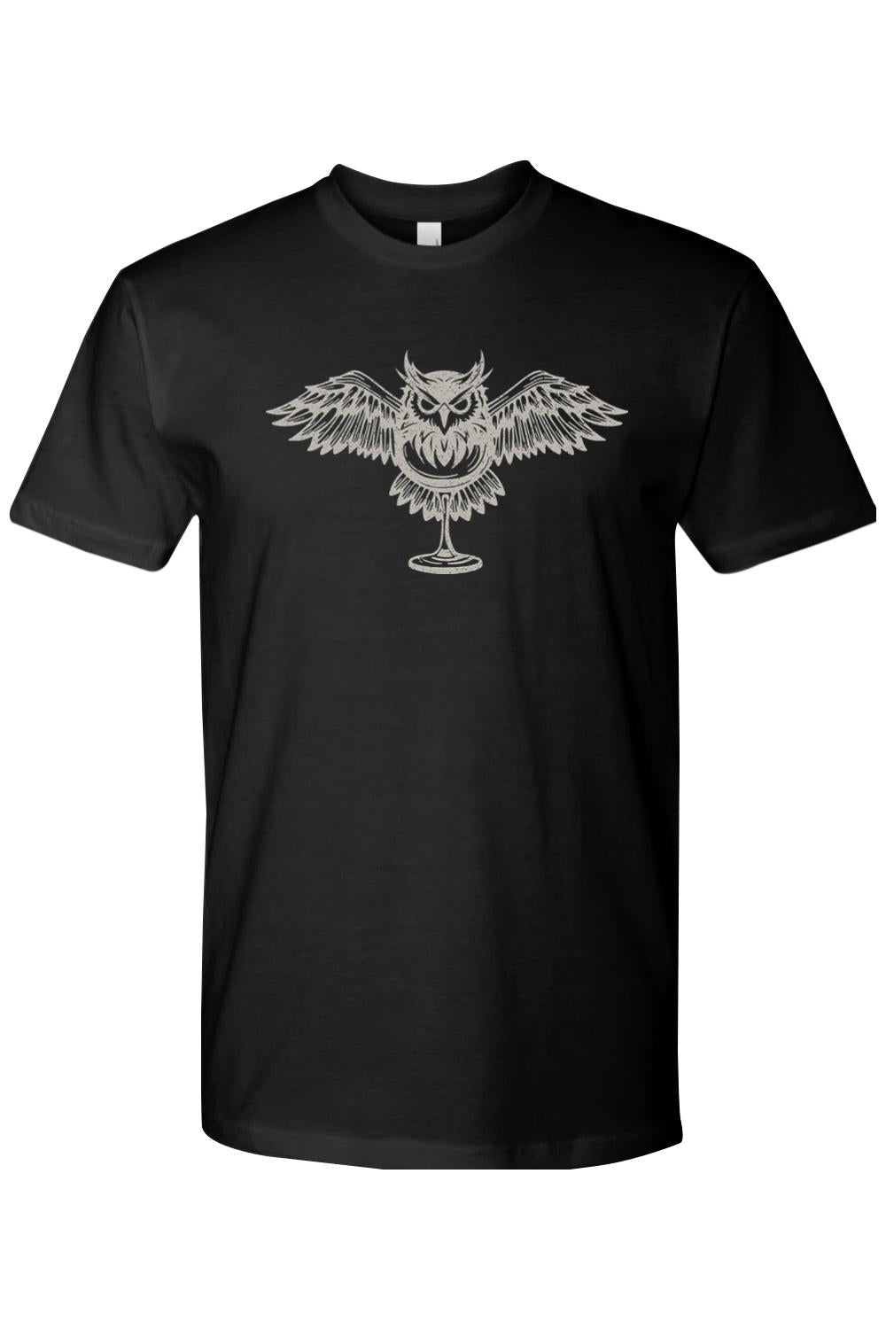 Hallowed Ground Night Owl Cotton T-Shirt - Mens