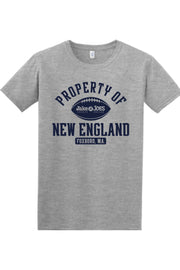 Jake n JOES Property of NE Cotton T-Shirt - Mens