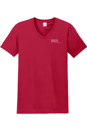 Jules on Devonshire Mens V-Neck T-Shirt