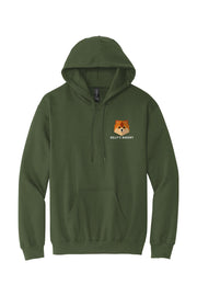 Kelly's Bakery Front White Logo Mens Hooded Sweatshirt