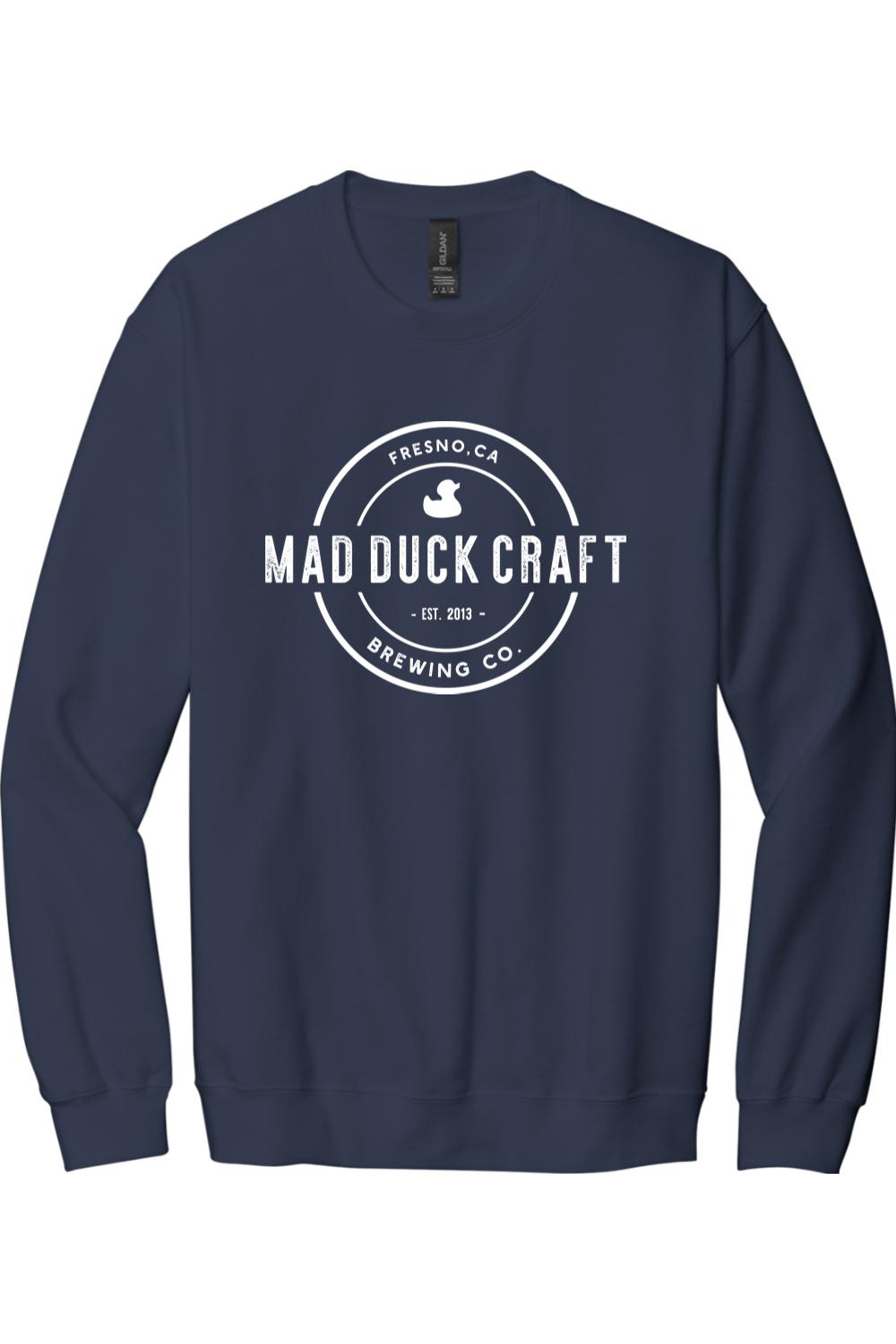 Mad Duck Logo Crewneck Sweatshirt - Mens