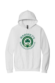 Mahoney's Irish Pub Green Logo Mens Midweight Hoodie