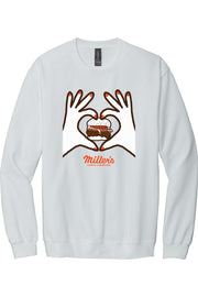Millers Sandwich Love Mens Crewneck Sweatshirt