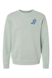 Minglewood Harborside Turtles Midweight Pigment-Dyed Crewneck Sweatshirt - Mens