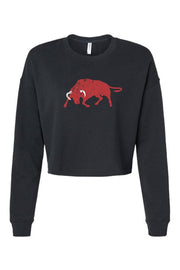 Pamplona Tapas Bar Cropped Crewneck Sweatshirt