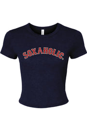 Soxaholic Ribbed Baby Tee - Women's