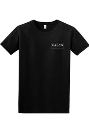 Staff Uniform - Cala's Mens Cotton T-Shirt - Grateful By The Sea