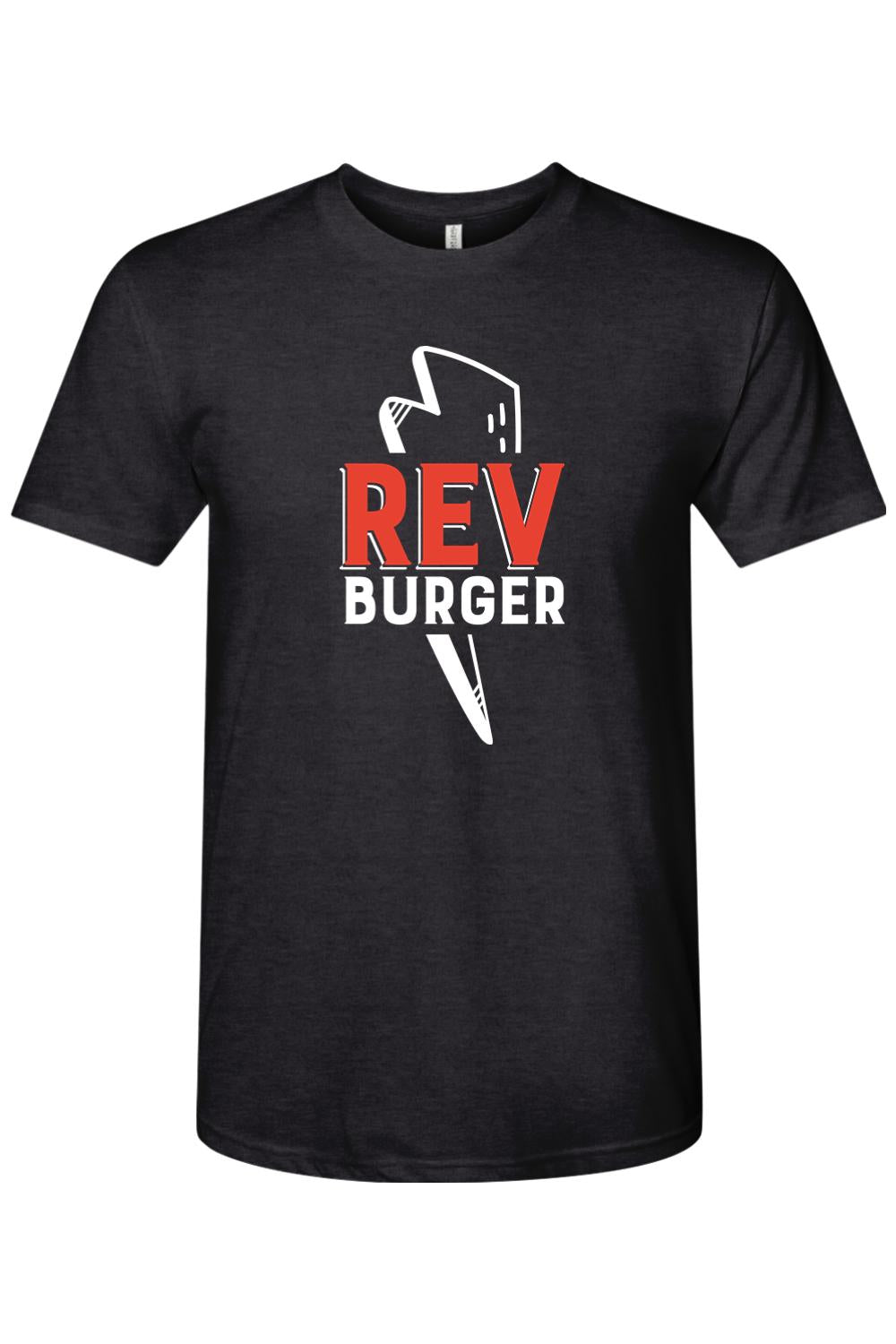 Staff Uniform - Rev Burger Tri-Blend T-Shirt - Mens