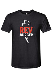 Staff Uniform - Rev Burger Tri-Blend T-Shirt - Mens