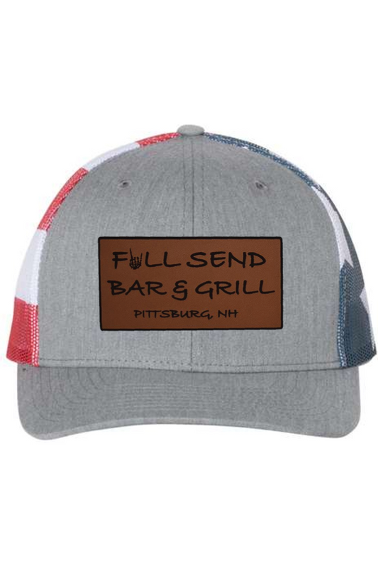 Full Send Bar & Grill Printed Mesh Trucker Cap