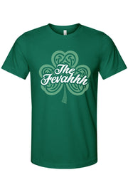 The Fevahhh Celtic Shamrock Cotton Jersey T-Shirt - Mens