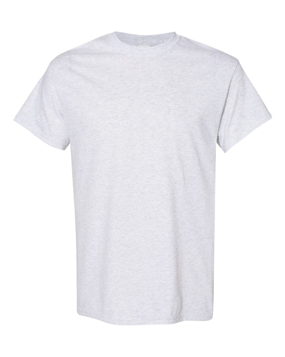 Ash Grey men's classic fit crewneck t-shirt made from a comfortable cotton-polyester blend.