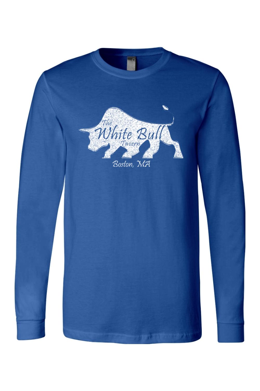 The White Bull Mens Jersey Long Sleeve T-Shirt