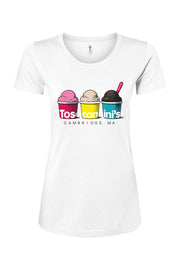 Toscanini's Cups Cotton Blend T-Shirt - Women's