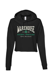 Warehouse Kitchen + Sports Bar Boston Clover Cropped Hoodie - Women's