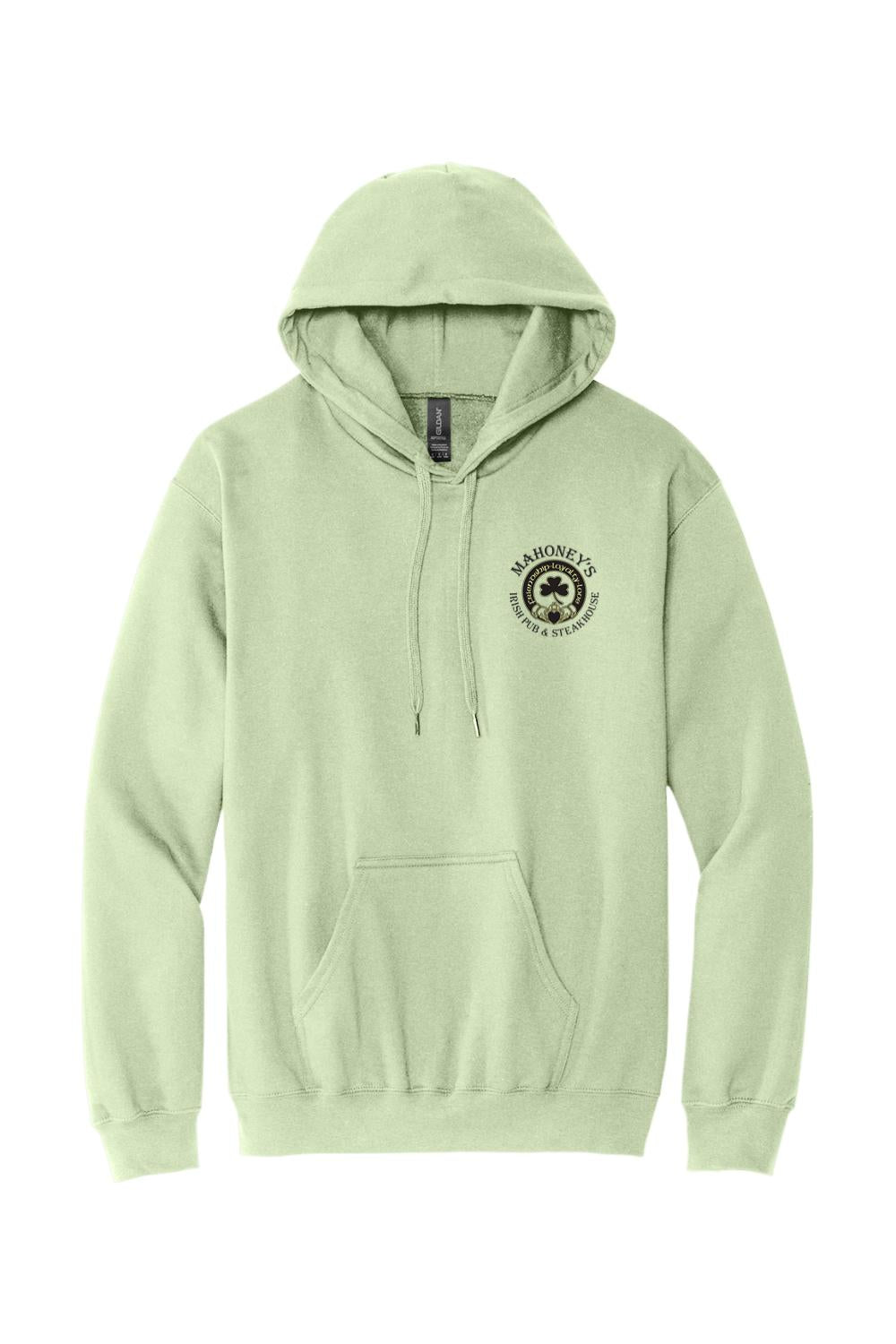 Welcome to Mahoney's in Black Mens Midweight Hoodie