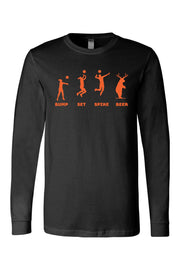 Wildwood Bump Set Spike Beer Jersey Long Sleeve