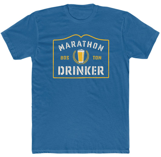 Boston Marathon Drinker Unisex Tee