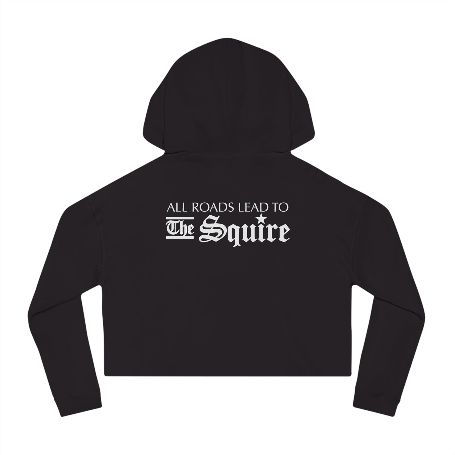 The Squire Women’s Cropped Hooded Sweatshirt