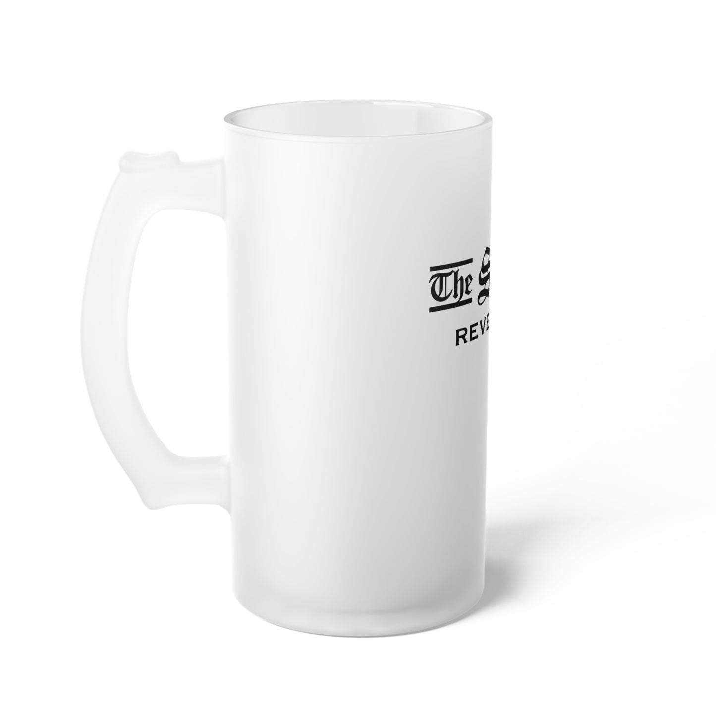 The Squire Frosted Glass Beer Mug
