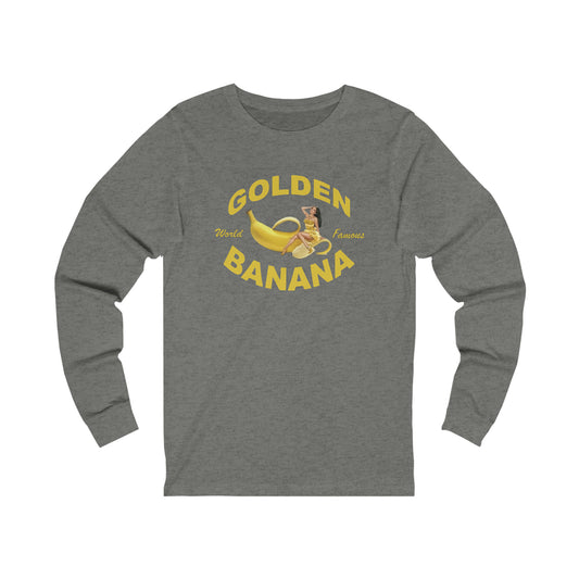 Golden Banana Unisex Jersey Long Sleeve Tee