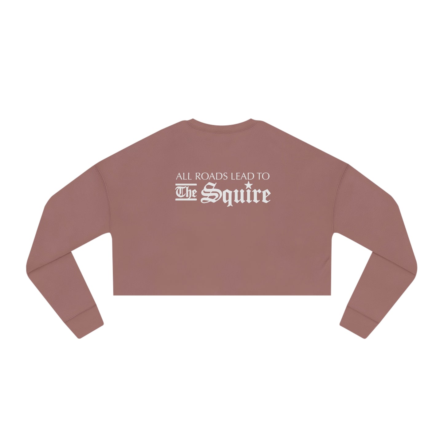 The Squire Women's Cropped Sweatshirt