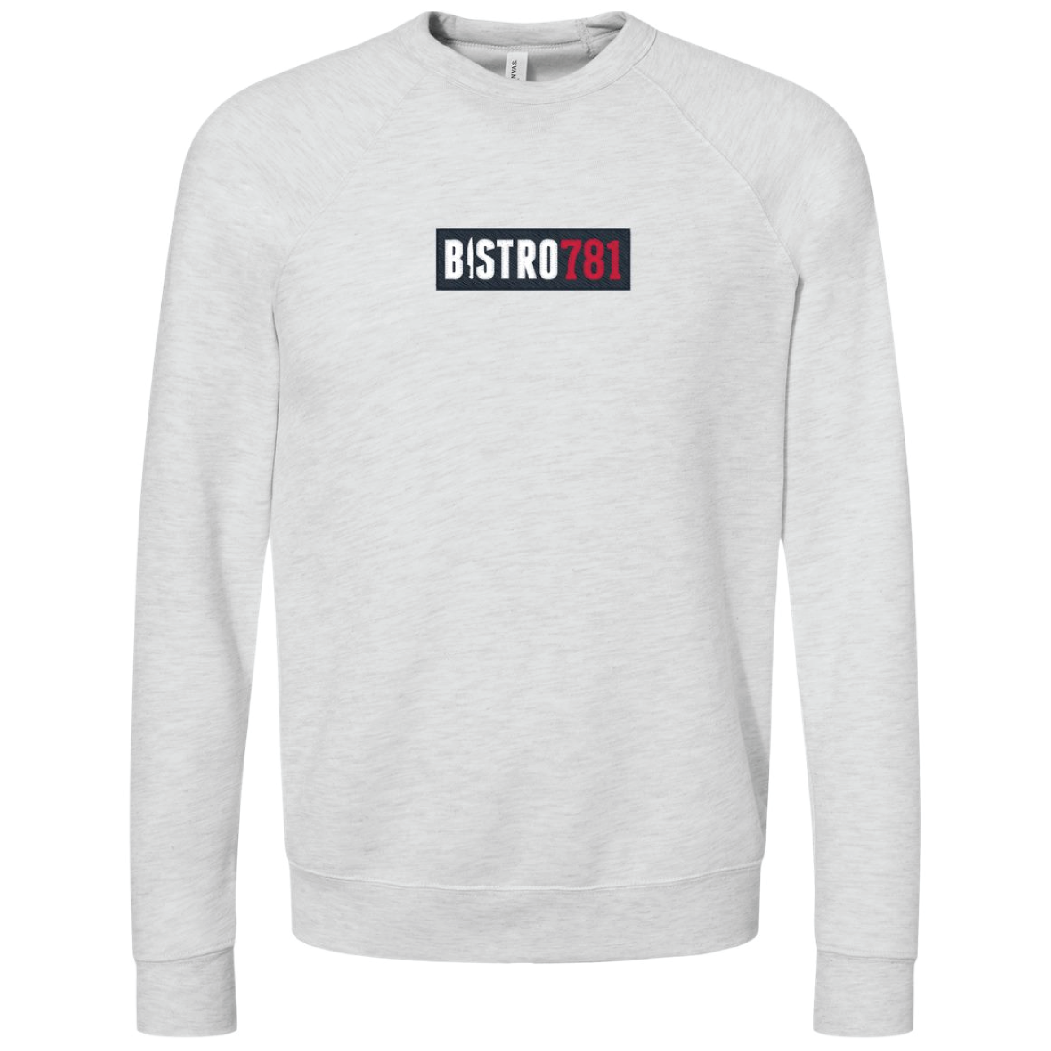 Bistro781 Mens Sponge Fleece Crewneck Sweatshirt