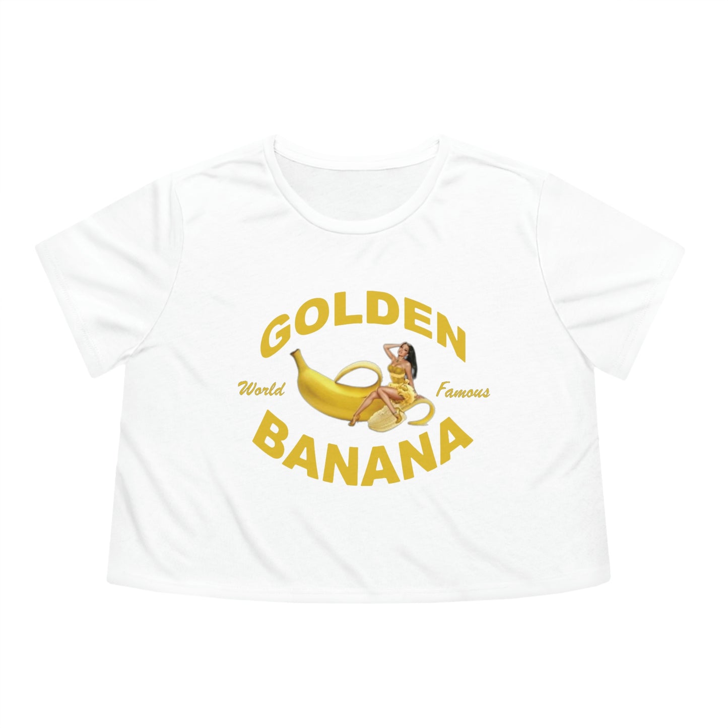 Golden Banana Women’s Cropped Tee