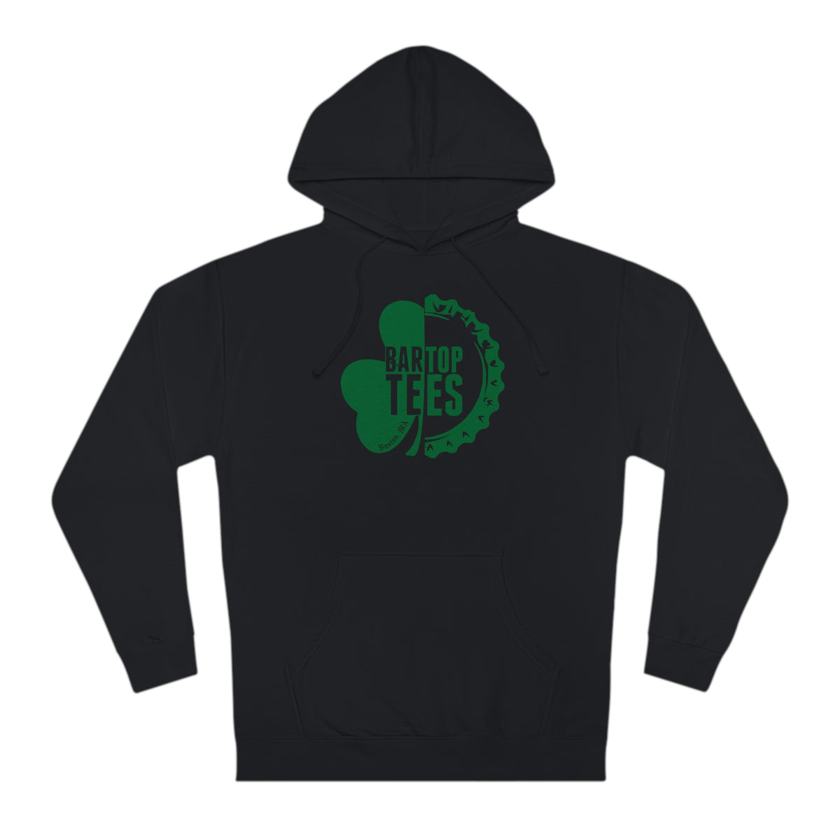 BarTop Shamrock Mens Hooded Sweatshirt