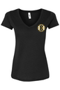 Barrett's Alehouse Black & Gold Women's V-Neck