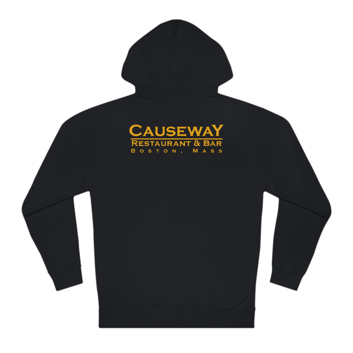 Causeway Hockey Inspired Mens Hooded Sweatshirt