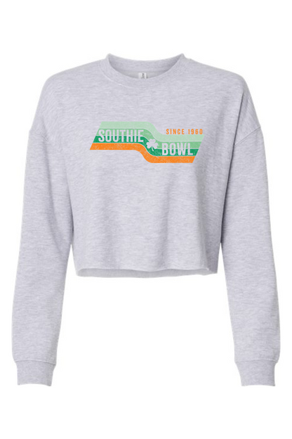 Southie Represent Women's Cropped Crew Pullover