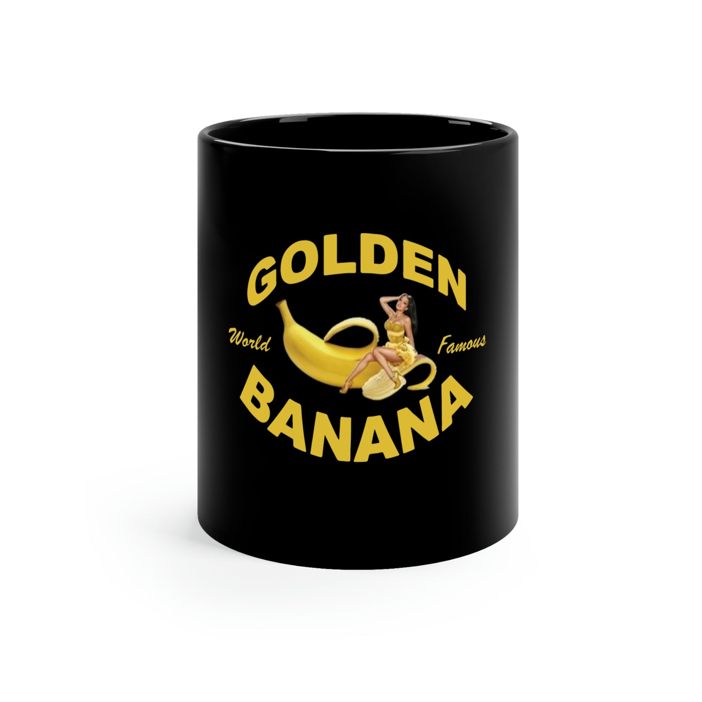Golden Banana Mug