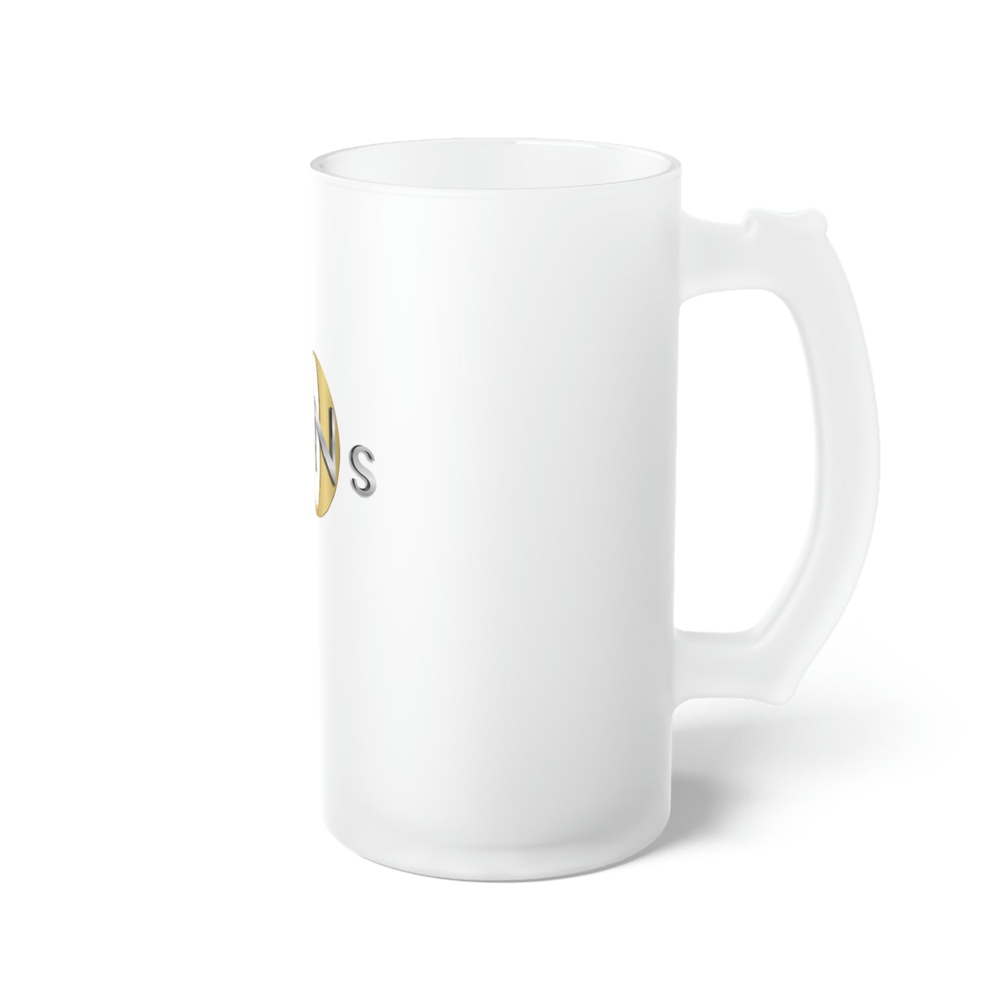 Tens Show Club Frosted Glass Beer Mug