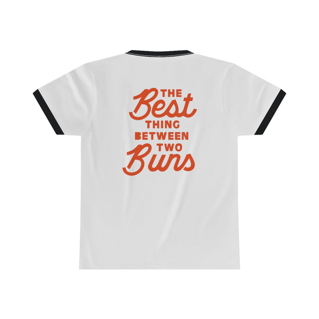 Between Two Buns Unisex Ringer Tee