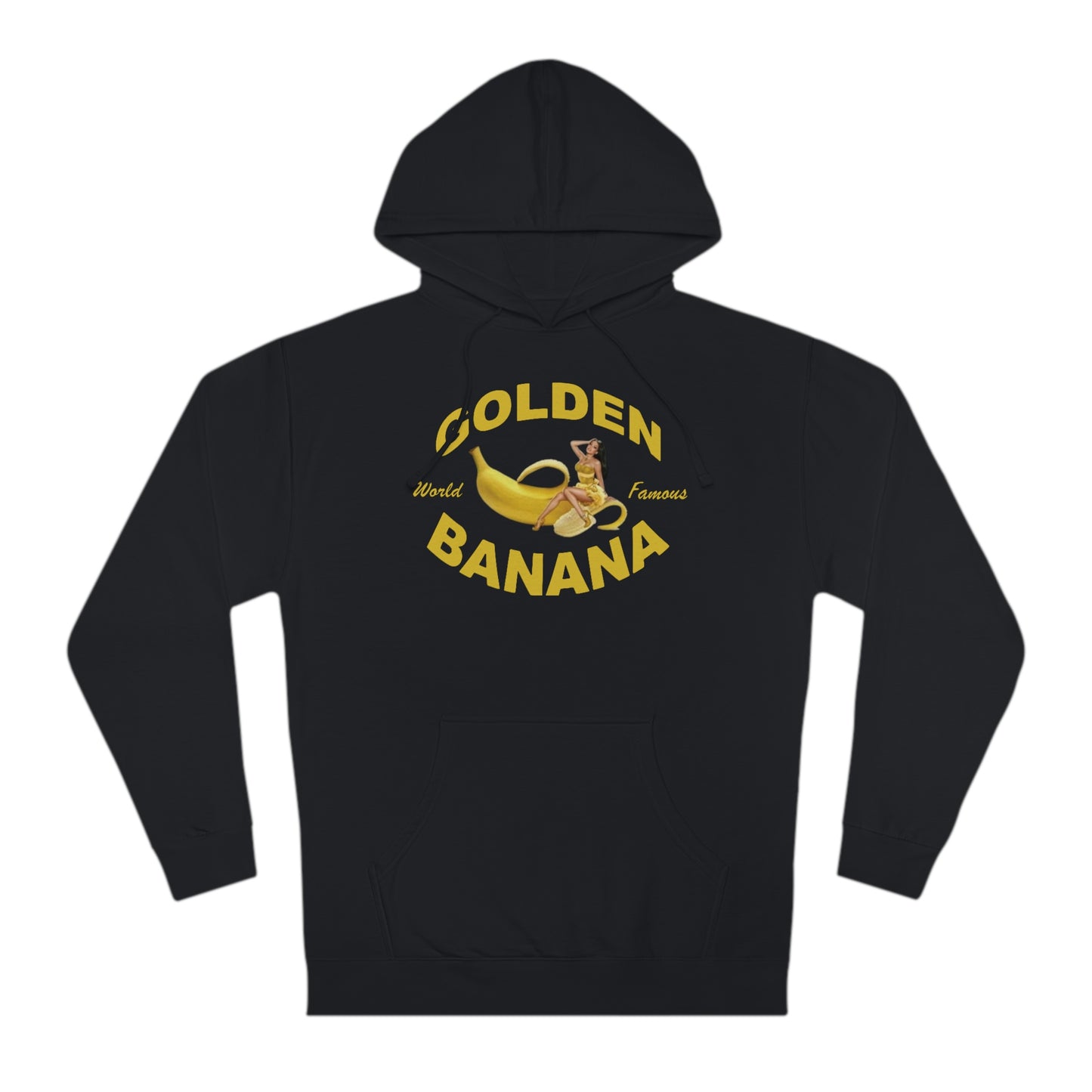 Golden Banana Unisex Hooded Sweatshirt